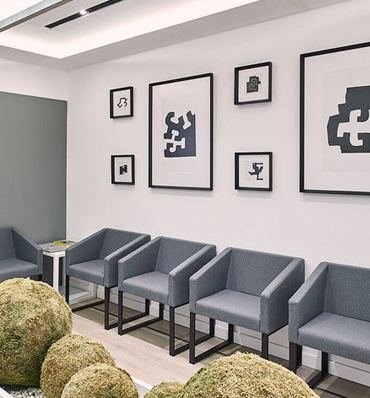 Módulo de recepción y sala de espera